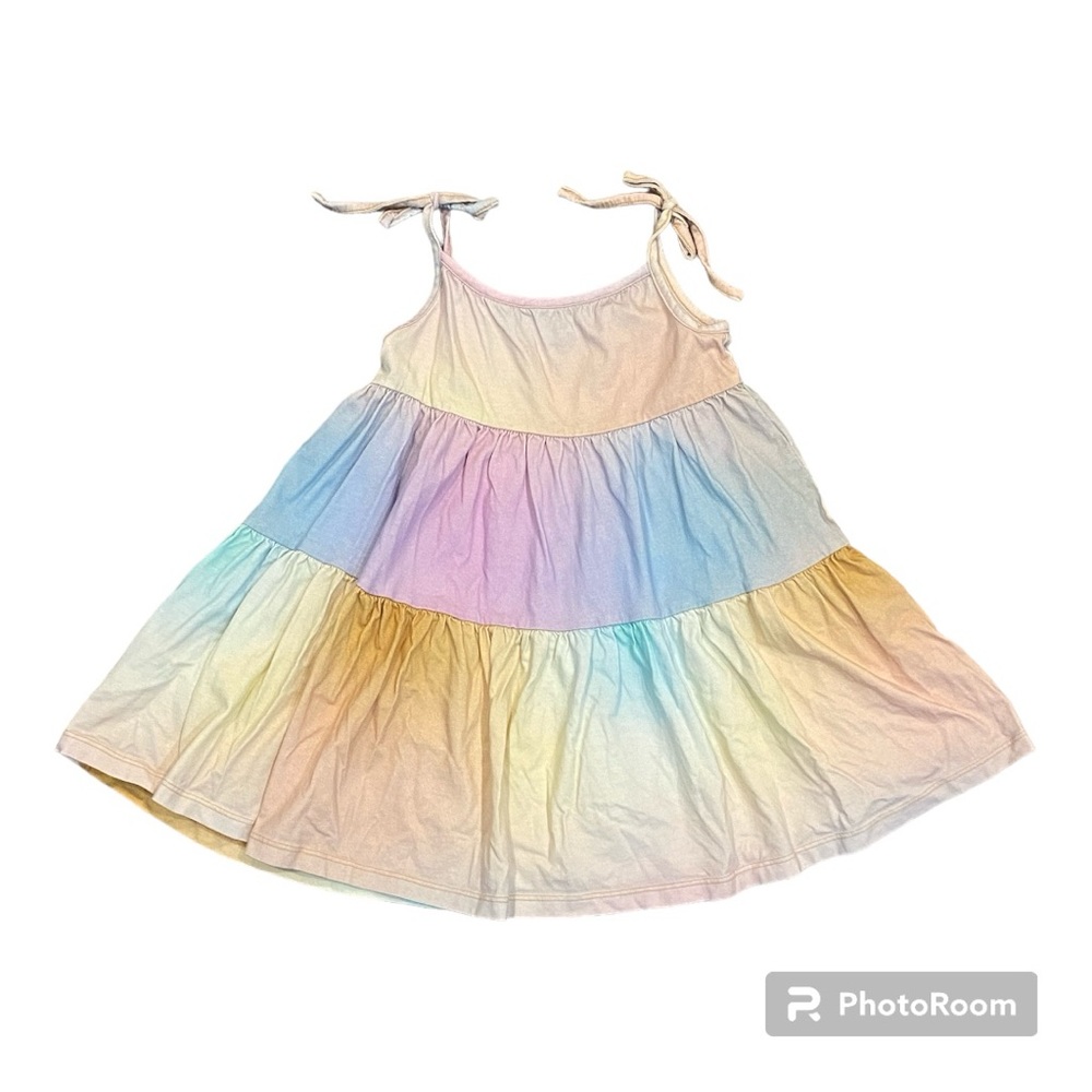 Tea Collection rainbow ombré sundress